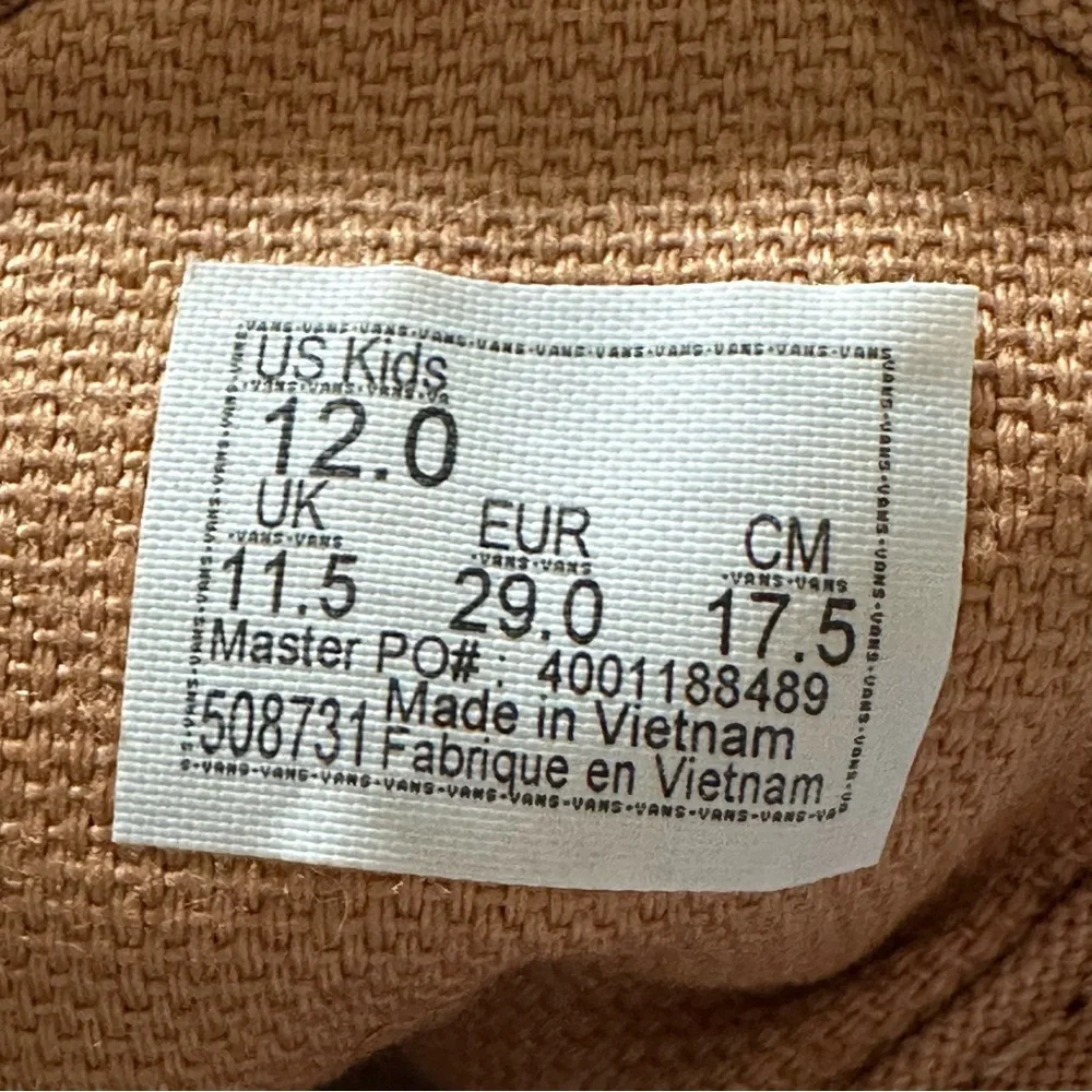 Vans Kids Old Skool Glitter Sneaker - Gold - Picture 6 of 7